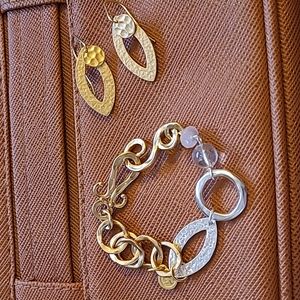 Bracelet and Earrings Set